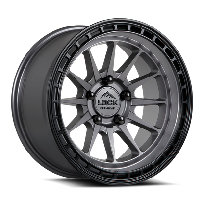 Lock Off-Road Wheels BAJA - マットグレー