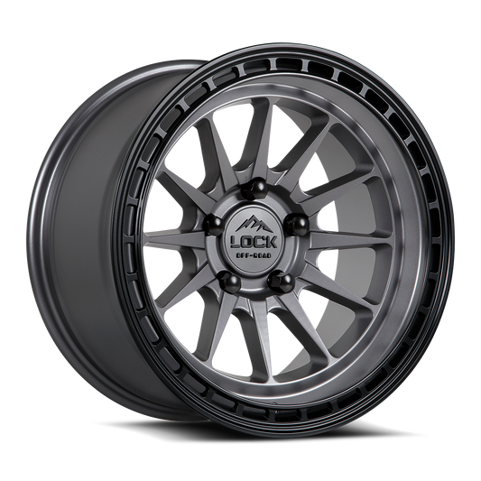Lock Off-Road Wheels BAJA - マットグレー