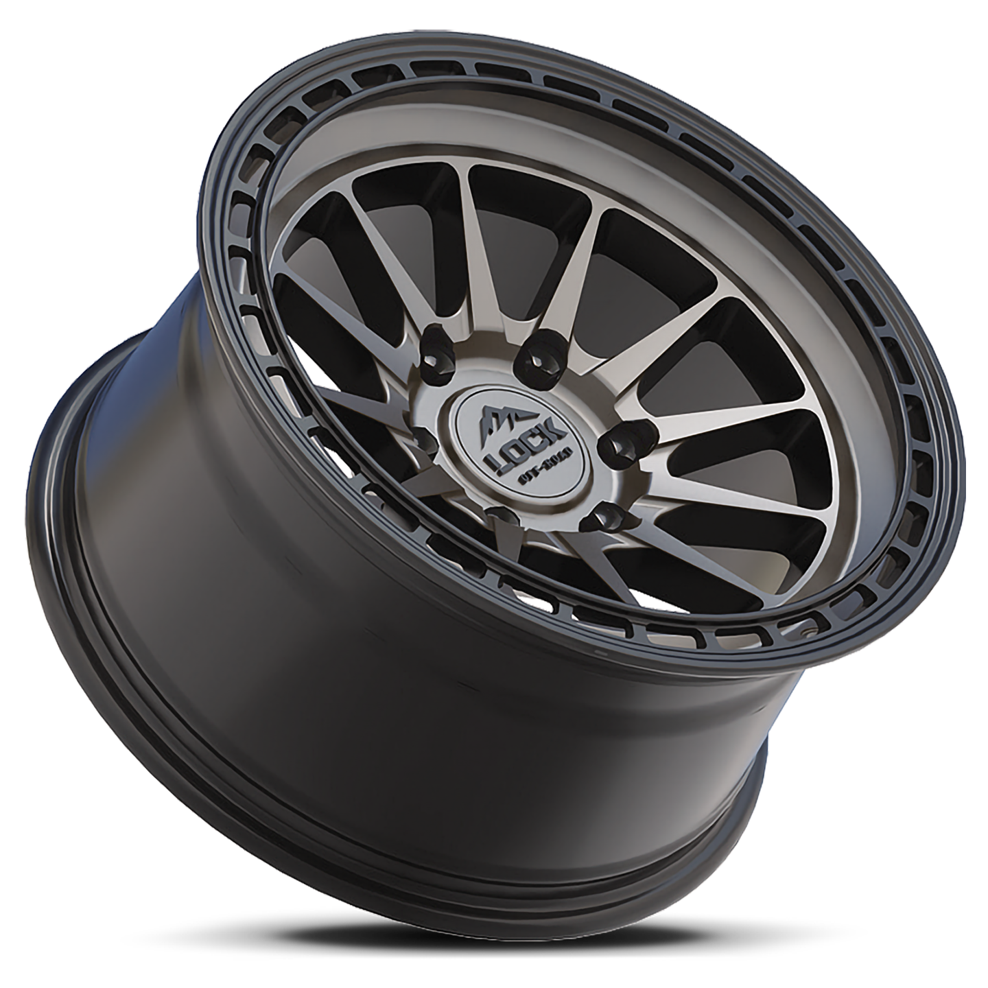 Lock Off-Road Wheels BAJA - マットグレー