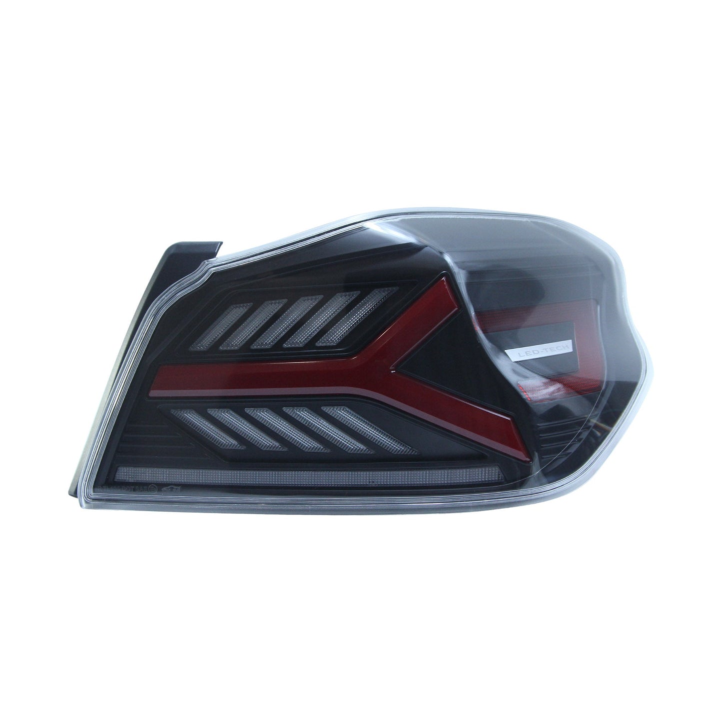 OLM Y-Spec LEDテールランプ（クリアレンズ レッドオプティック）- 2015-2021 WRX/STI用