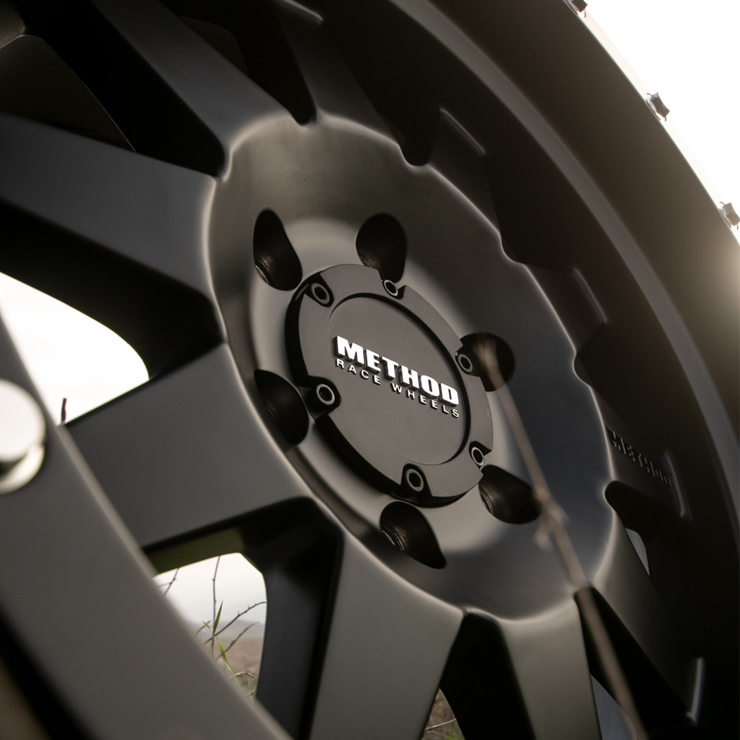 Method Race Wheels センターキャップ | フラッシュタイプ | プッシュスルー式 | ブラック