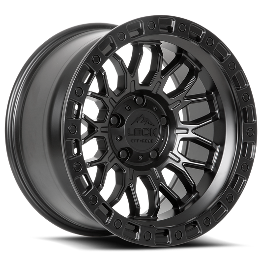 Lock Off-Road Wheels COMBAT- マットブラック