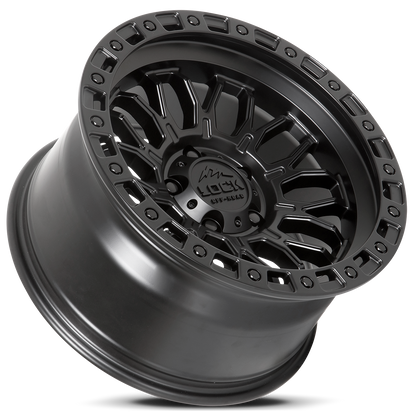 Lock Off-Road Wheels COMBAT- マットブラック