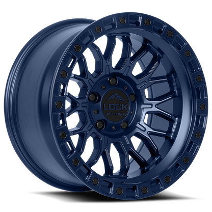Lock Off-Road Wheels COMBAT - マットブルー