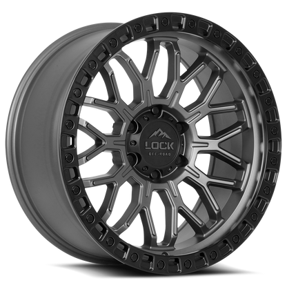 Lock Off-Road Wheels COMBAT - マットグレー