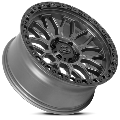 Lock Off-Road Wheels COMBAT - マットグレー
