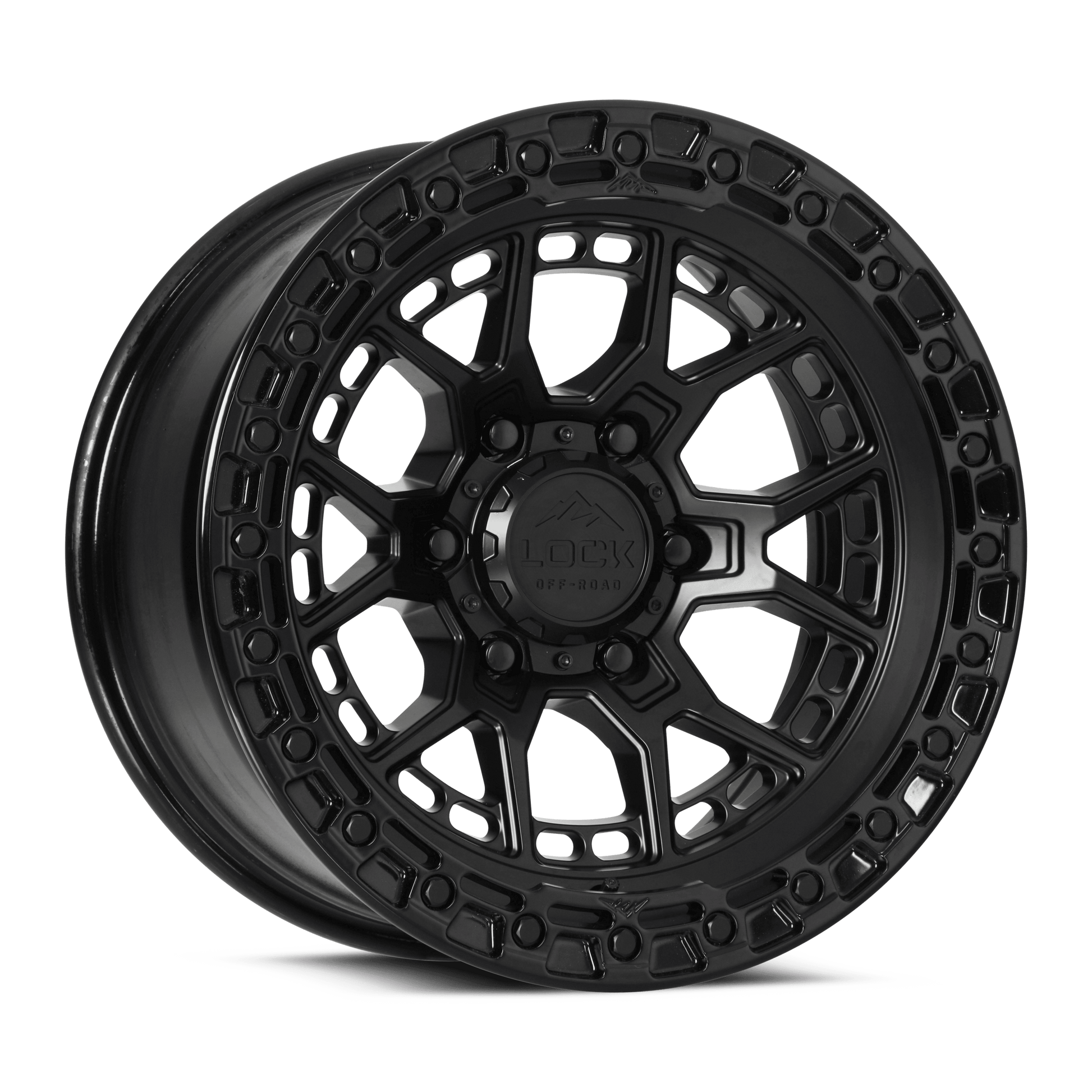 Lock Off-Road Wheels COMMANDO- マットブラック | グロスリップ