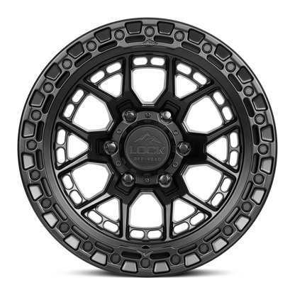 Lock Off-Road Wheels COMMANDO- マットブラック