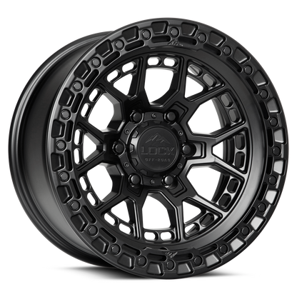 Lock Off-Road Wheels COMMANDO- マットブラック
