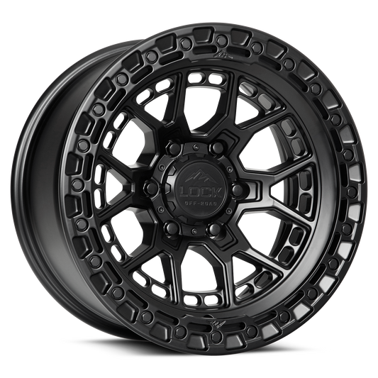 Lock Off-Road Wheels COMMANDO- マットブラック
