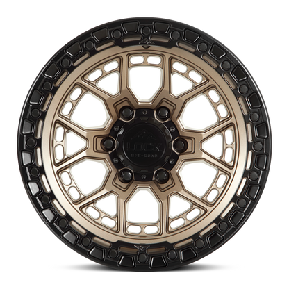 Lock Off-Road Wheels COMMANDO - マットブロンズ