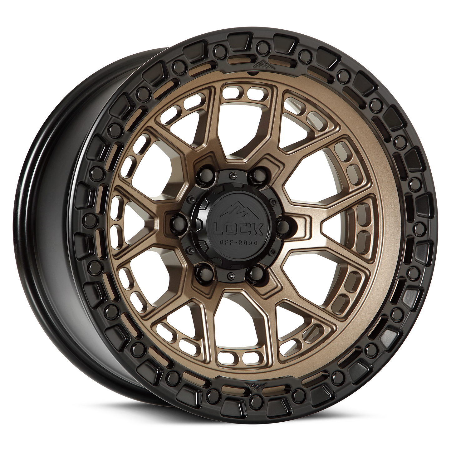 Lock Off-Road Wheels COMMANDO - マットブロンズ