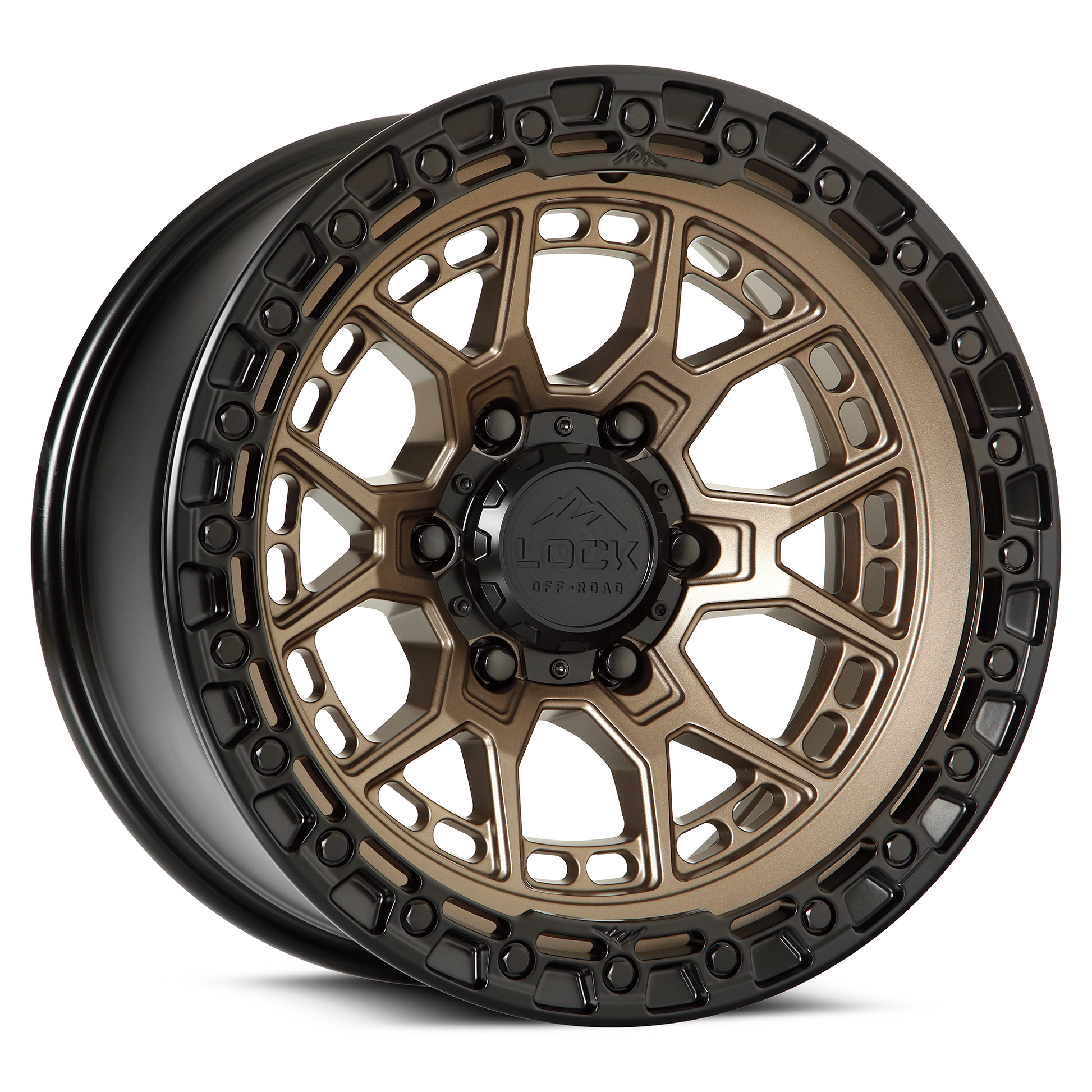 Lock Off-Road Wheels COMMANDO - マットブロンズ