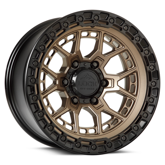 Lock Off-Road Wheels COMMANDO - マットブロンズ