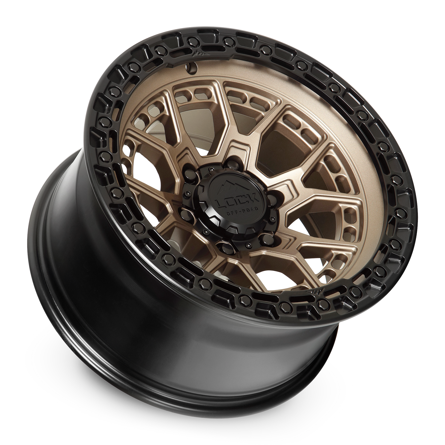 Lock Off-Road Wheels COMMANDO - マットブロンズ