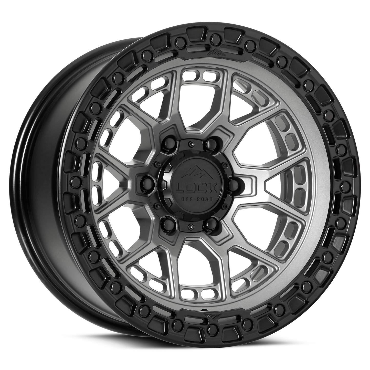 Lock Off-Road Wheels COMMANDO - マットグレー