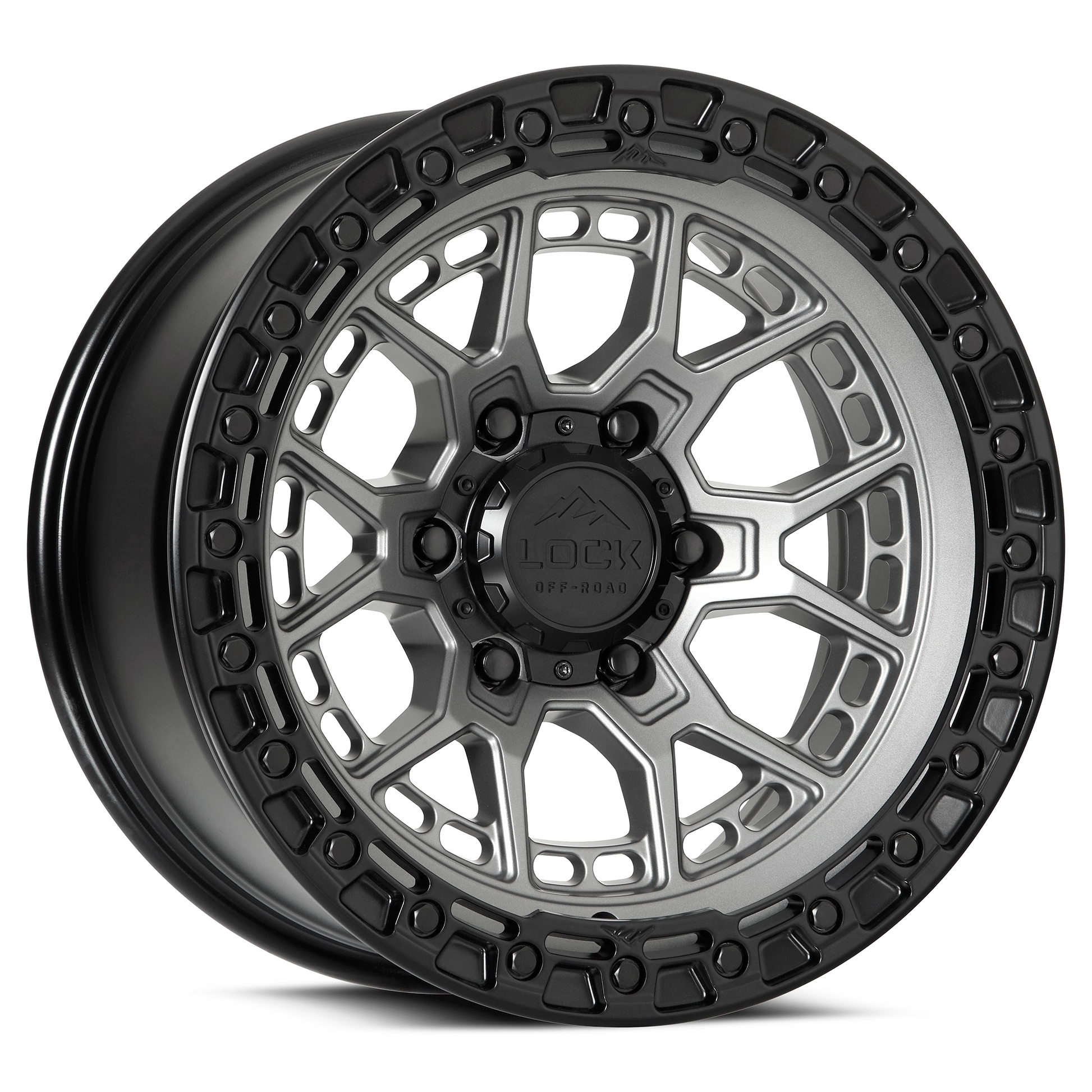 Lock Off-Road Wheels COMMANDO - マットグレー