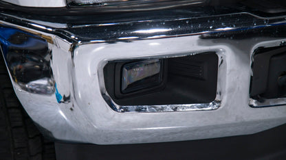 OLM 2015-2020 F150 / 2017-2022 F250 F350 ブラックハウジング LEDフォグランプ