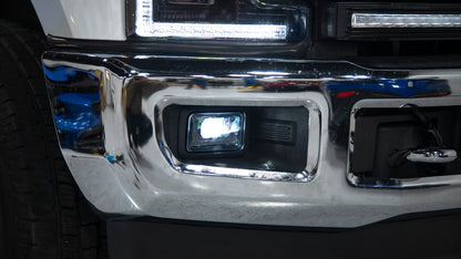 OLM 2015-2020 F150 / 2017-2022 F250 F350 ブラックハウジング LEDフォグランプ