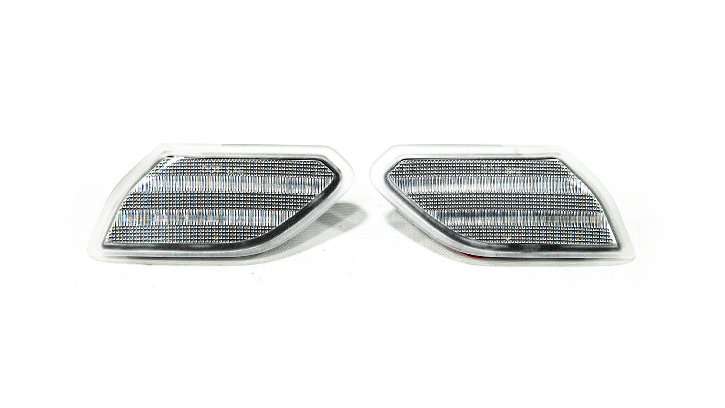 OLM フルリプレイスメント LED フロントサイドマーカー - 2018年以降 Jeep ラングラー