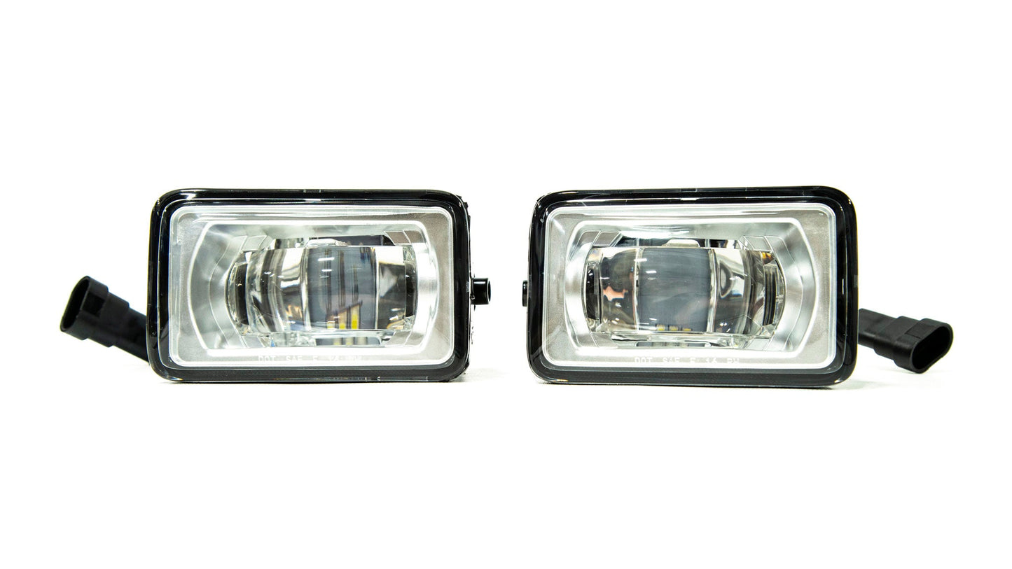 OLM セレクトライン LEDフォグライト（クローム）- 15-20 Ford F150 / 17-22 F250/F350