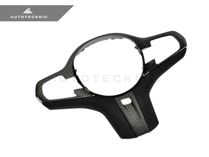 AutoTecknic g11 g12 7 series carbon alcantara steering wheel trim - iND Distribution