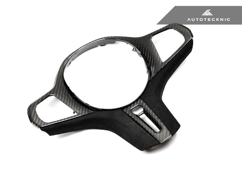 AutoTecknic G05 X5 - Carbon Alcantara Steering Wheel Trim - iND Distribution
