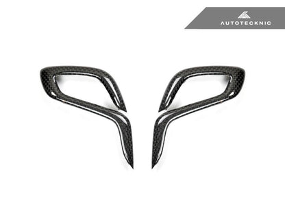 AutoTecknic F9X M5 / X3M / X4M - Carbon Fiber Gear Selector Side Covers - iND Distribution