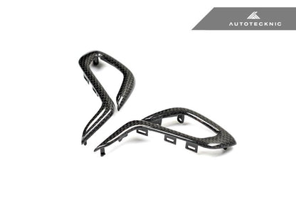 AutoTecknic F9X M5 / X3M / X4M - Carbon Fiber Gear Selector Side Covers - iND Distribution