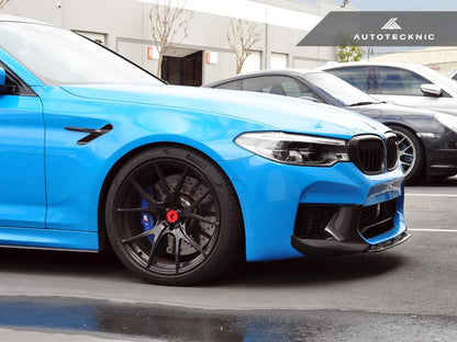 AutoTecknic f90 m5 dry carbon center front lip - iND Distribution