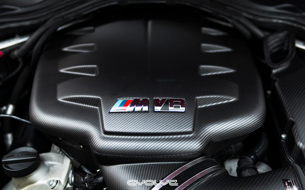 Eventuri BMW E9X M3 (S65) ブラックカーボンインレットプレナム - マット