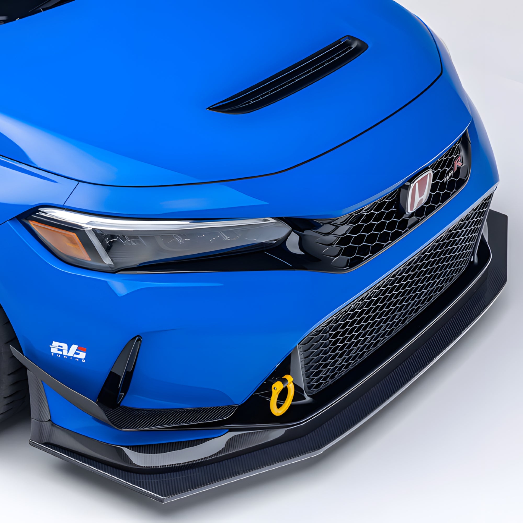 EVS Tuning カーボンフロントリップスポイラー - ホンダ FL5 シビック