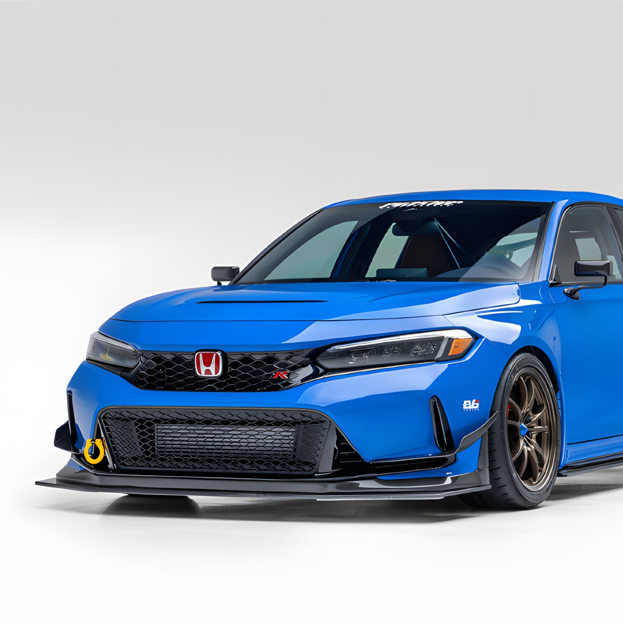 EVS Tuning カーボンフロントリップスポイラー - ホンダ FL5 シビック