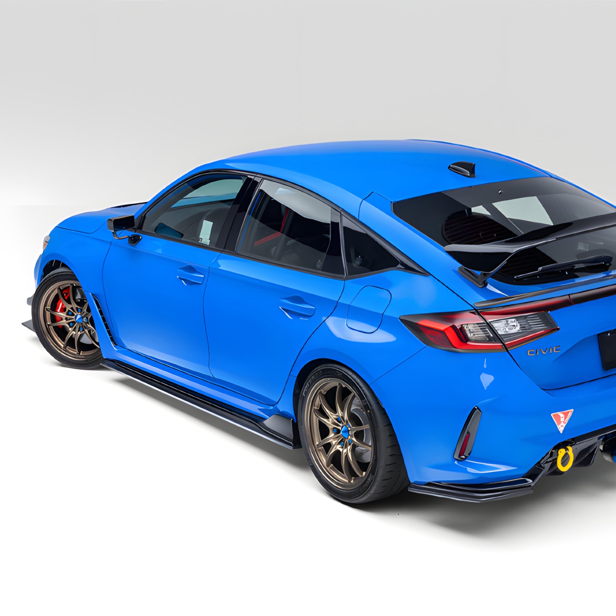 EVS Tuning カーボンサイドステップ - ホンダ FL5 シビック タイプR
