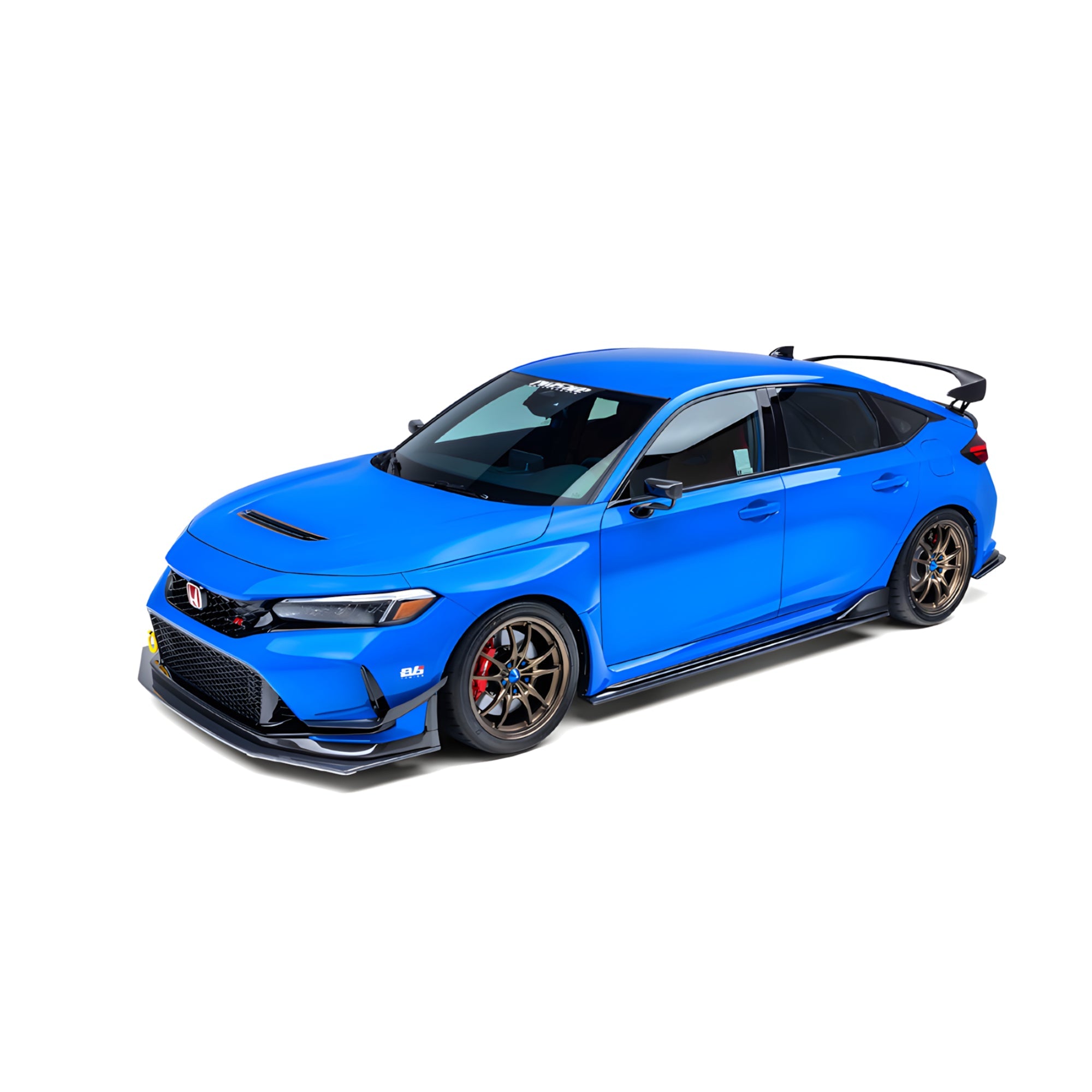 EVS Tuning カーボンサイドステップ - ホンダ FL5 シビック タイプR