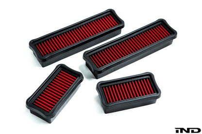 Eventuri BMW F97 X3M / F98 X4M 純正交換用パネルフィルターセット