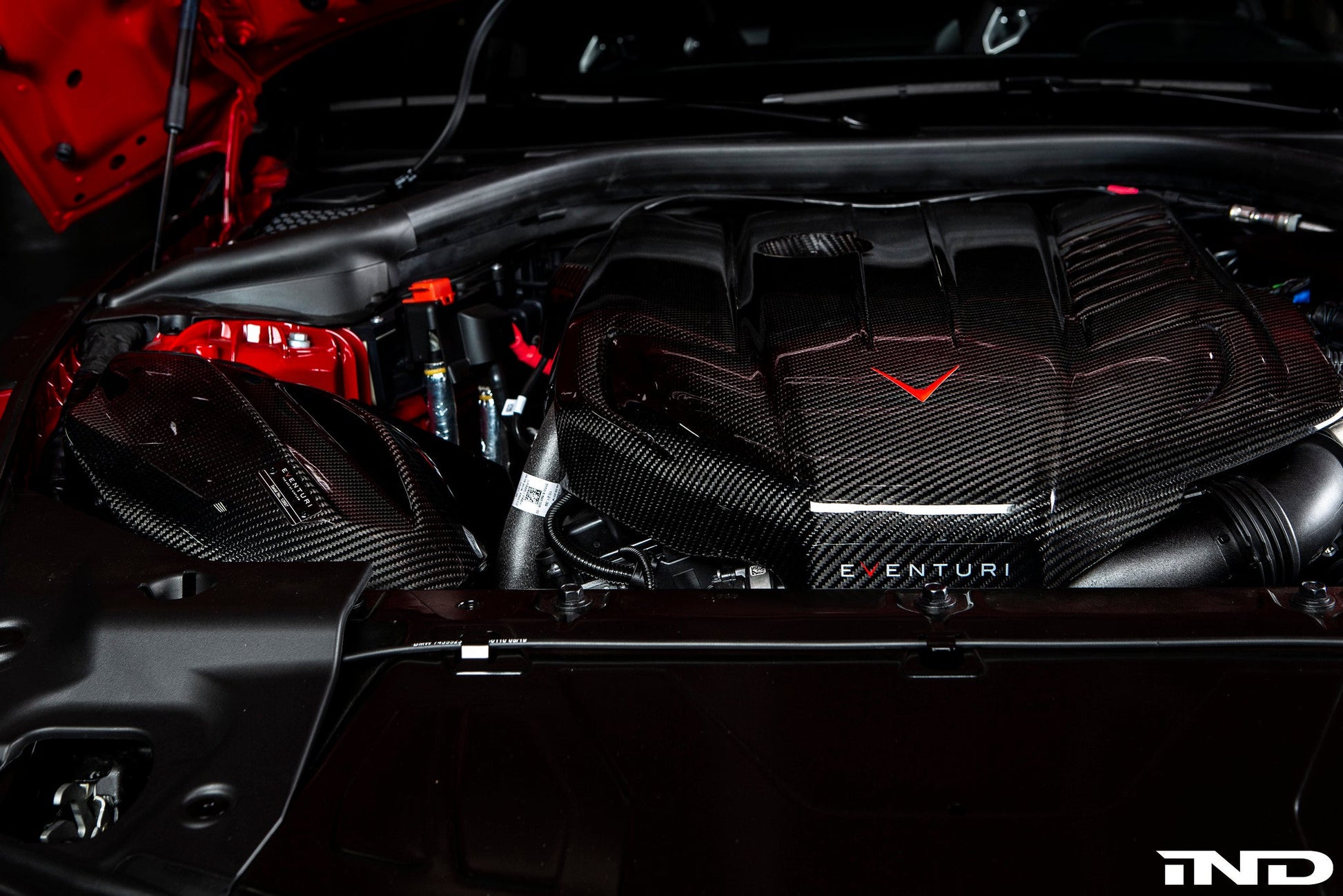 Eventuri a90 supra carbon engine cover - iND Distribution