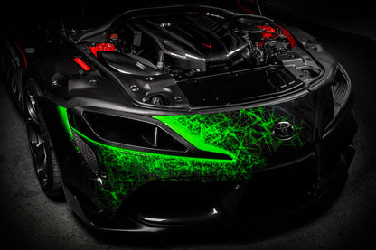 Eventuri a90 supra carbon headlamp duct - iND Distribution