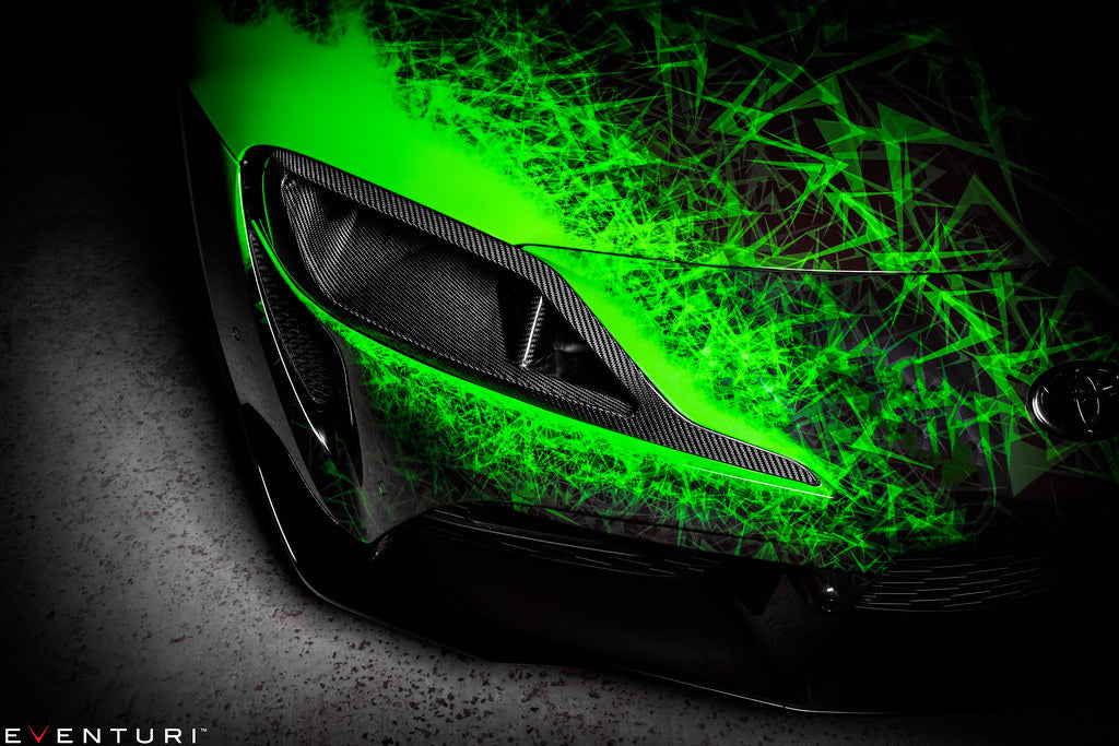 Eventuri a90 supra carbon headlamp duct - iND Distribution