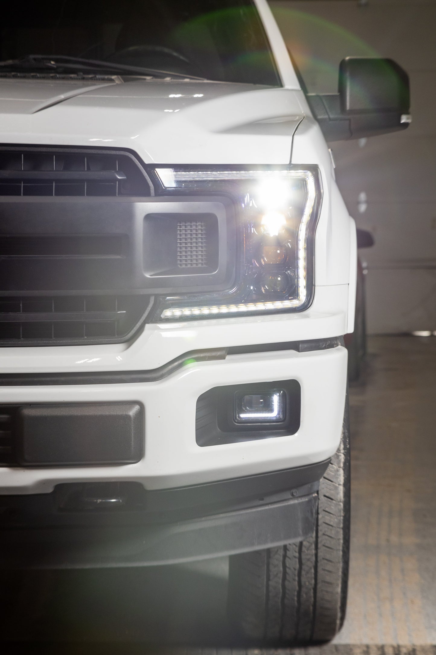 OLM 2015-2020 F150 フォグライト 白／アンバーDRL＋ウインカー付
