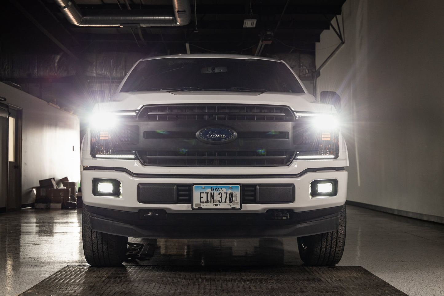 OLM セレクトライン LEDフォグライト（クローム）- 15-20 Ford F150 / 17-22 F250/F350