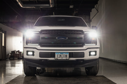 OLM セレクトライン LEDフォグライト（クローム）- 15-20 Ford F150 / 17-22 F250/F350