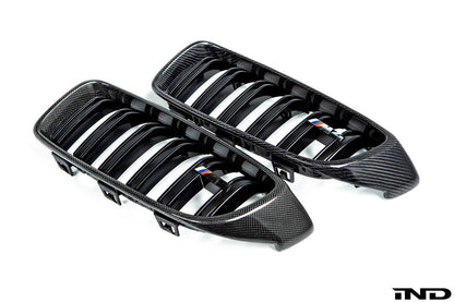 IND F8X M3 / M4 カーボングリルセット