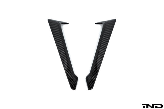 AutoTecknic F95 X5M プレLCI カーボンサイドグリルトリムセット