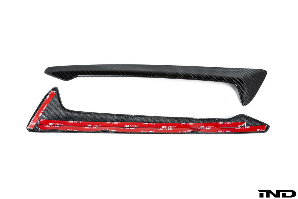 AutoTecknic F95 X5M プレLCI カーボンサイドグリルトリムセット