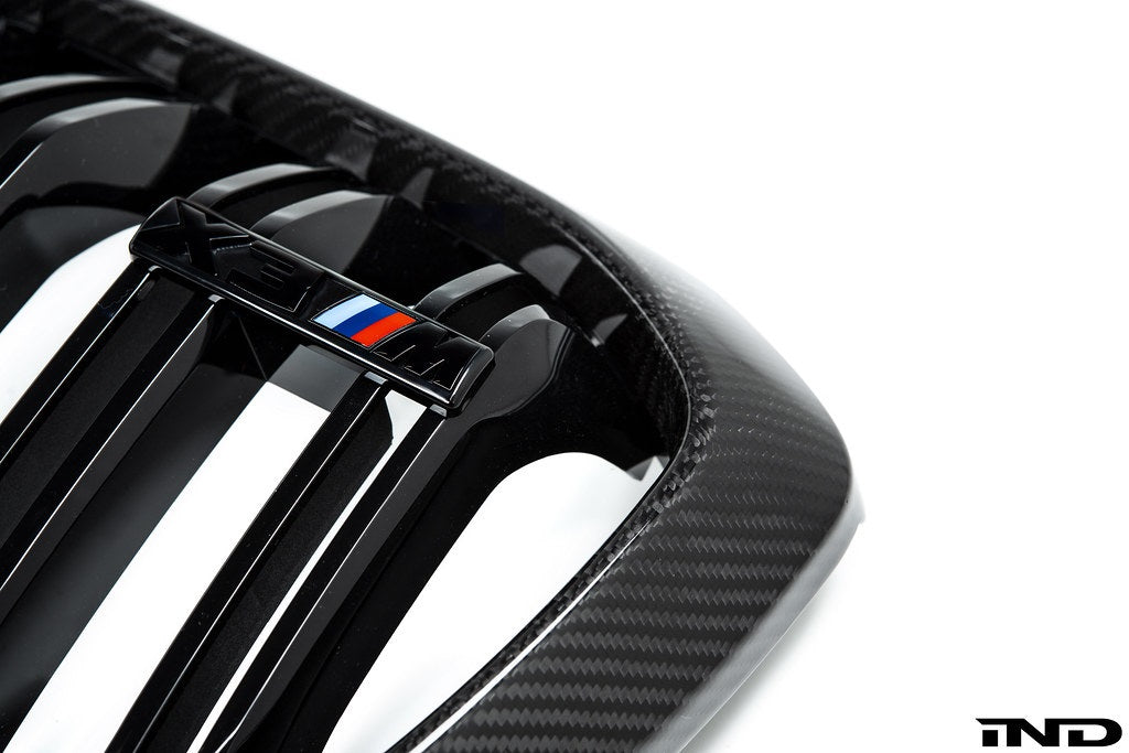 IND F97 X3M / F98 X4M プレLCI カーボンフロントグリルセット