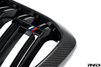 IND F97 X3M / F98 X4M プレLCI カーボンフロントグリルセット