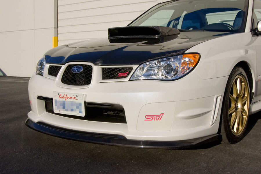 APRパフォーマンス スバル インプレッサ WRX/STI カーボンファイバー フロント エアダム 2006-2007