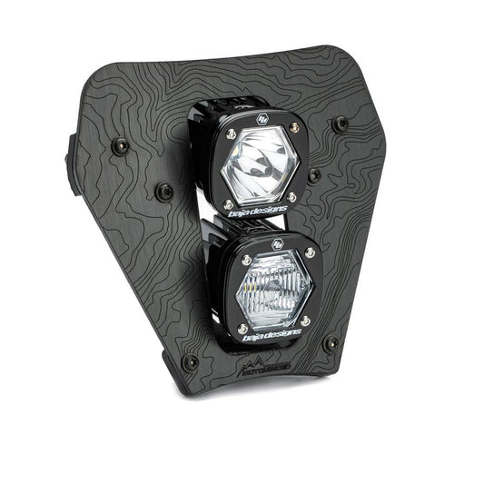 Baja Designs - KTM デュアル S1 ジェミニ (DC) LED ヘッドライトキット - 2024-2025 KTM XCF-W、XC-W対応