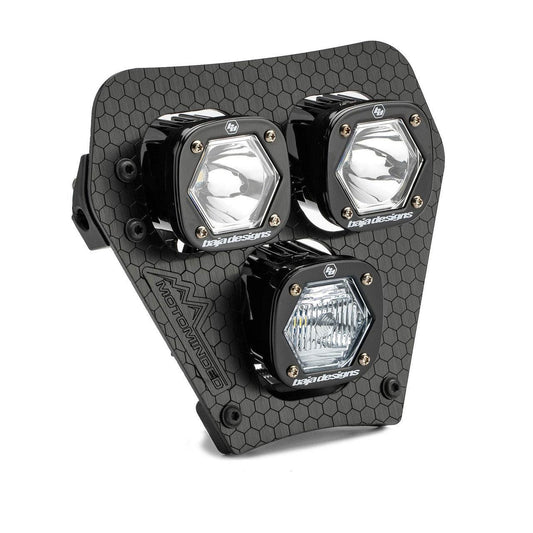 Baja Designs - KTM Triple S1 Hydra (DC) LED ヘッドライトキット - 2024-2025 KTM XCF-W、XC-W対応